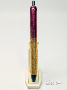 Gold/Maroon Ombre Pen