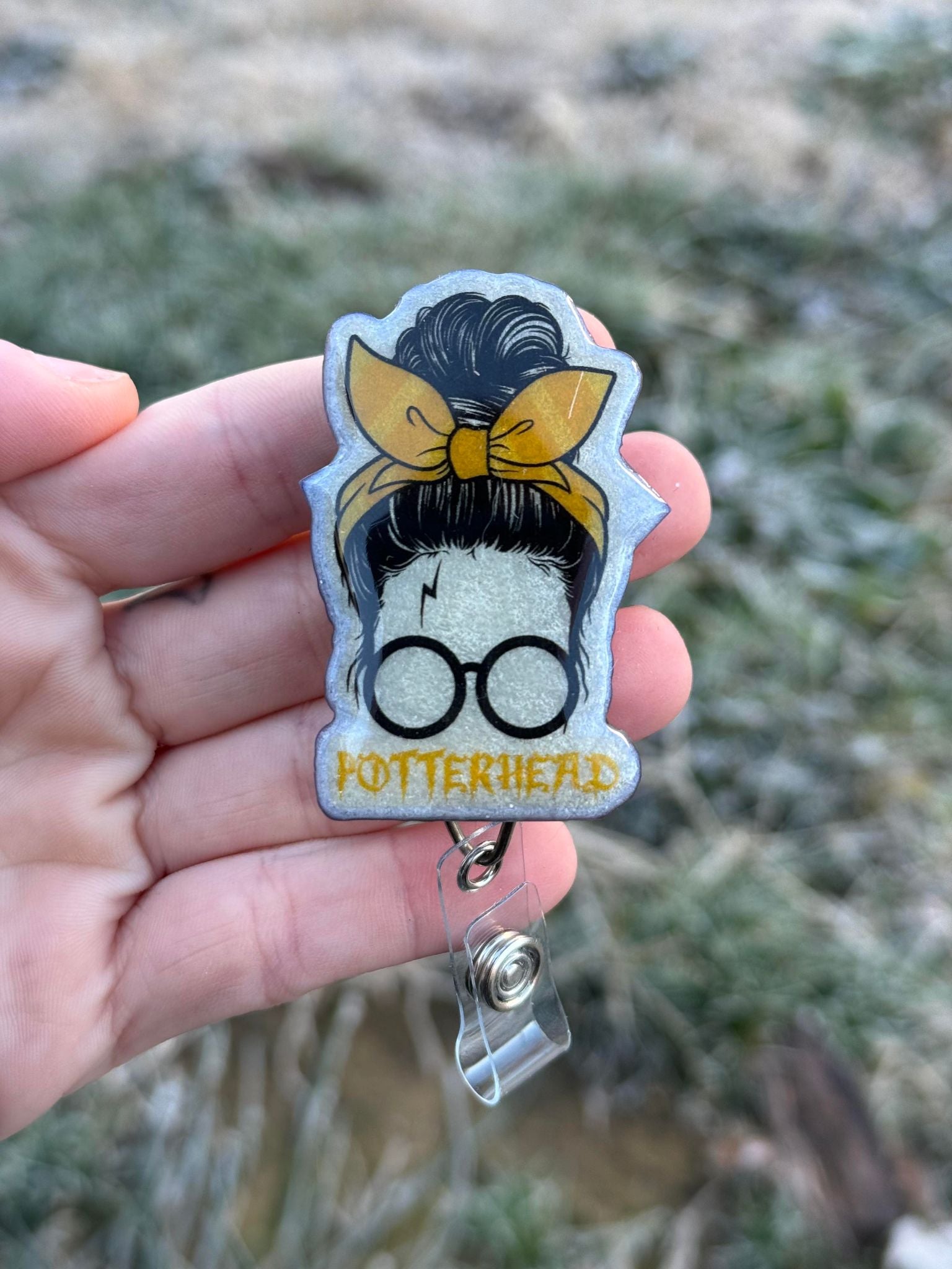 Potterhead Badge Reel, Potter Inspired, Represent House, Mom Life, Potterhead