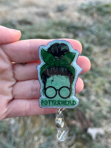 Potterhead Badge Reel, Potter Inspired, Represent House, Mom Life, Potterhead